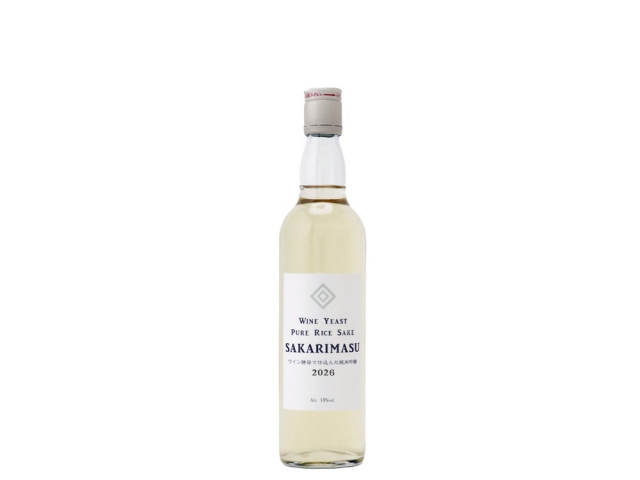 ワイン酵母で仕込んだ純米吟醸 SAKARIMASU 550ml