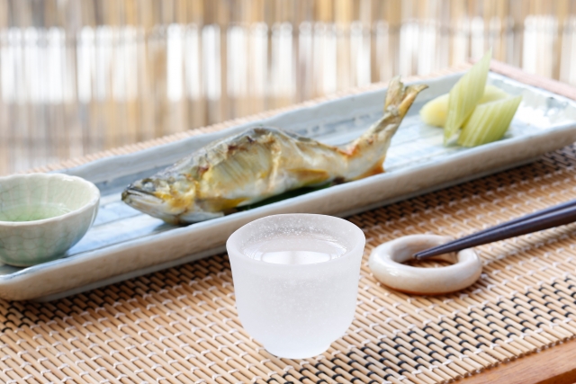 鮎の塩焼き