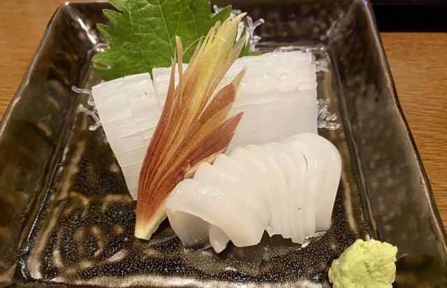 イカの刺身